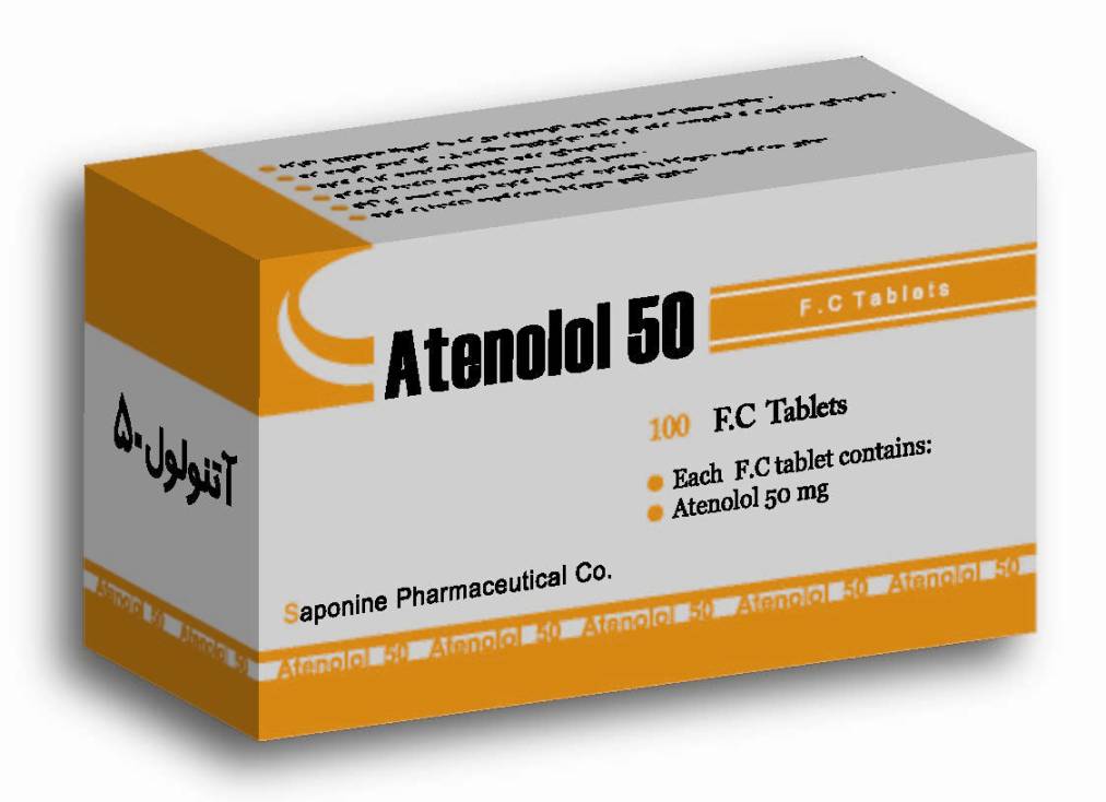 Atenolol 50 mg Tablet