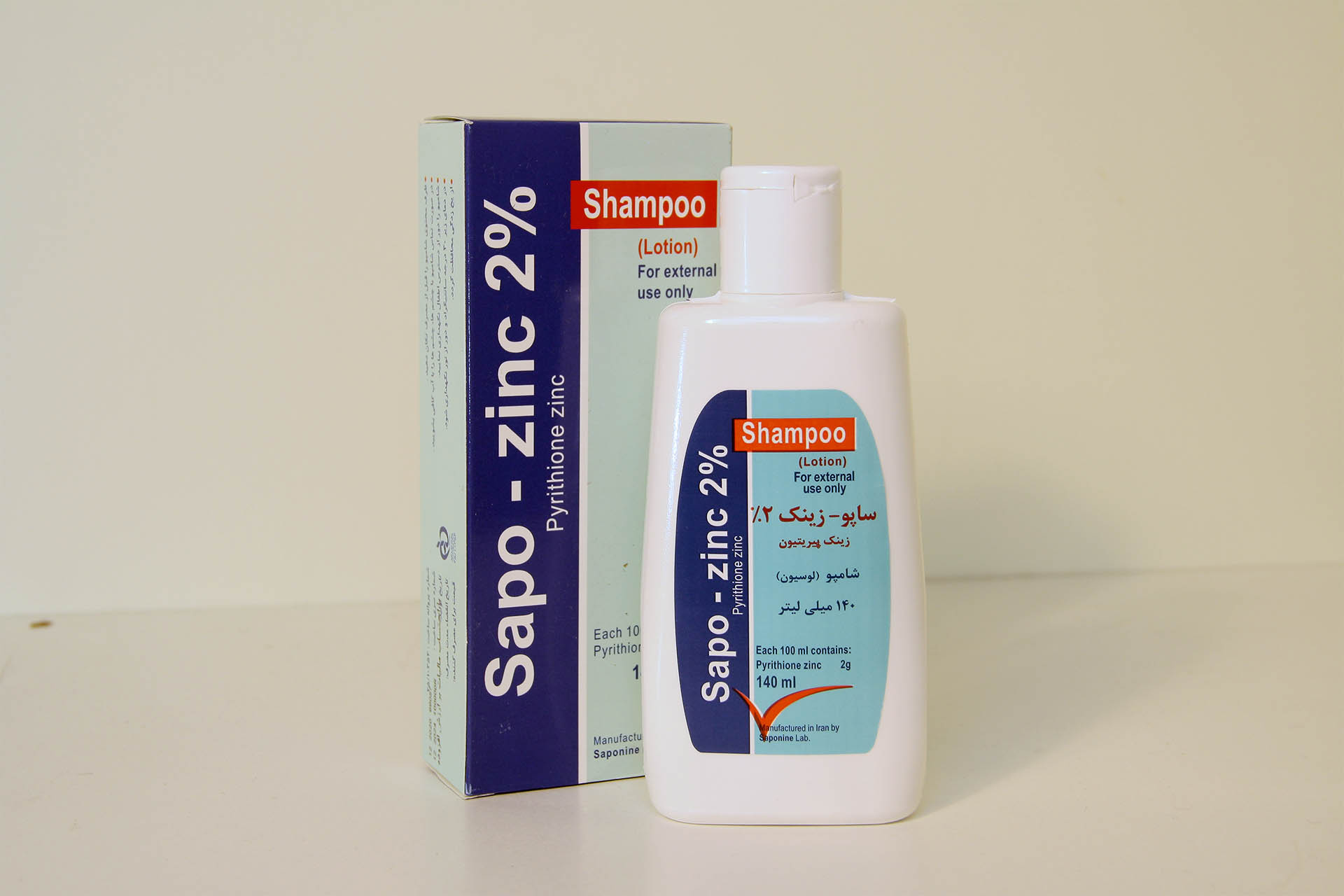 Sapo-Zinc Pyrithione 2% Shampoo