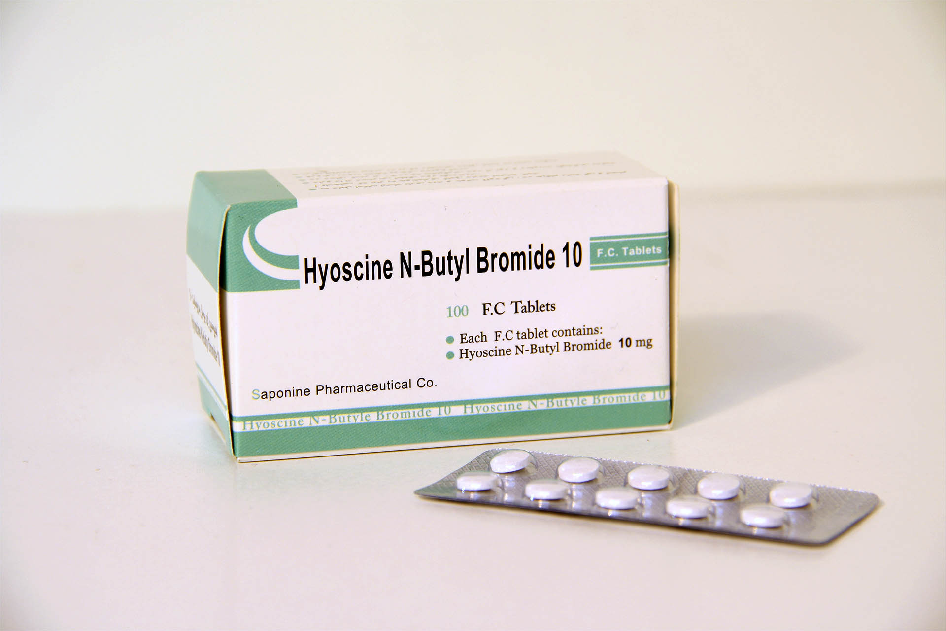 Hyoscine n-butyl bromide 10 mg tablet